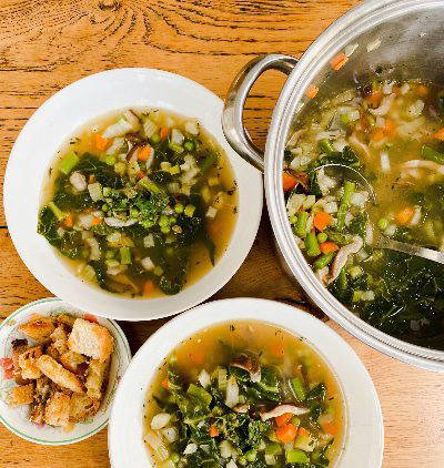 9 veg soup