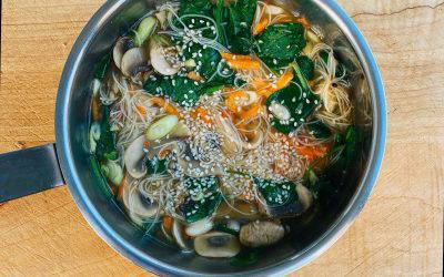 Speedy Vegan Miso Ramen