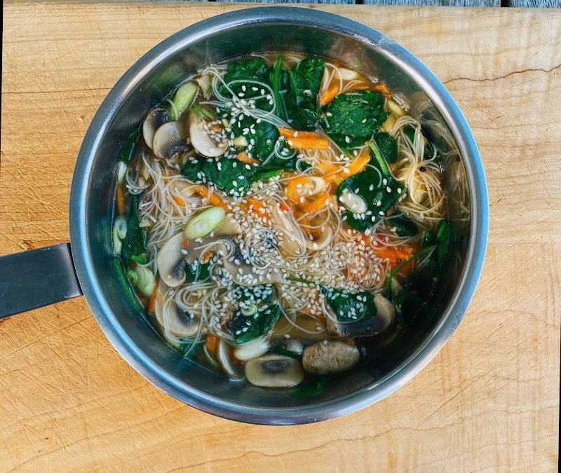 Speedy Vegan Miso Ramen