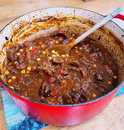 beef shin hot pot