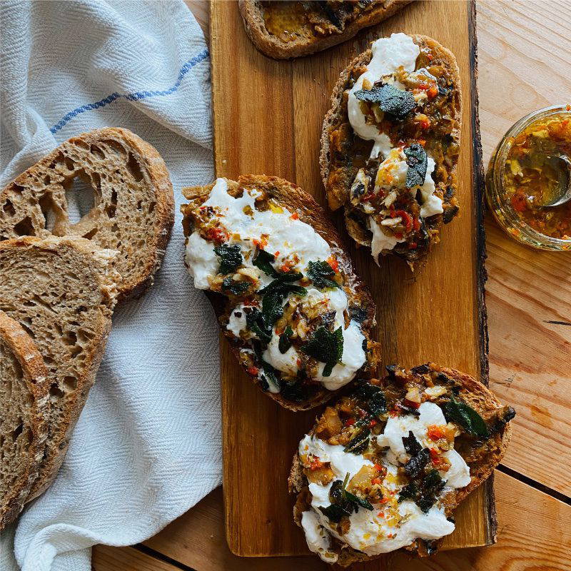 Sprats on Toast with Chilli Oil - Bristol Private Chef Sprats on Toast with Chilli Oil - Bristol Private Chef