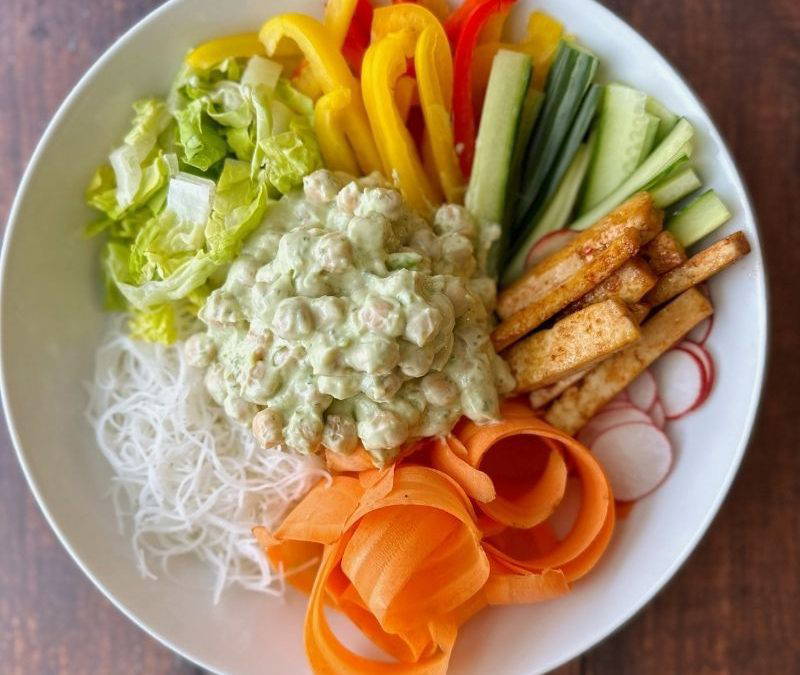 Green Goodness Chickpea Bowl