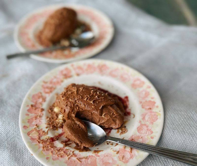 Silken Tofu Chocolate Mousse